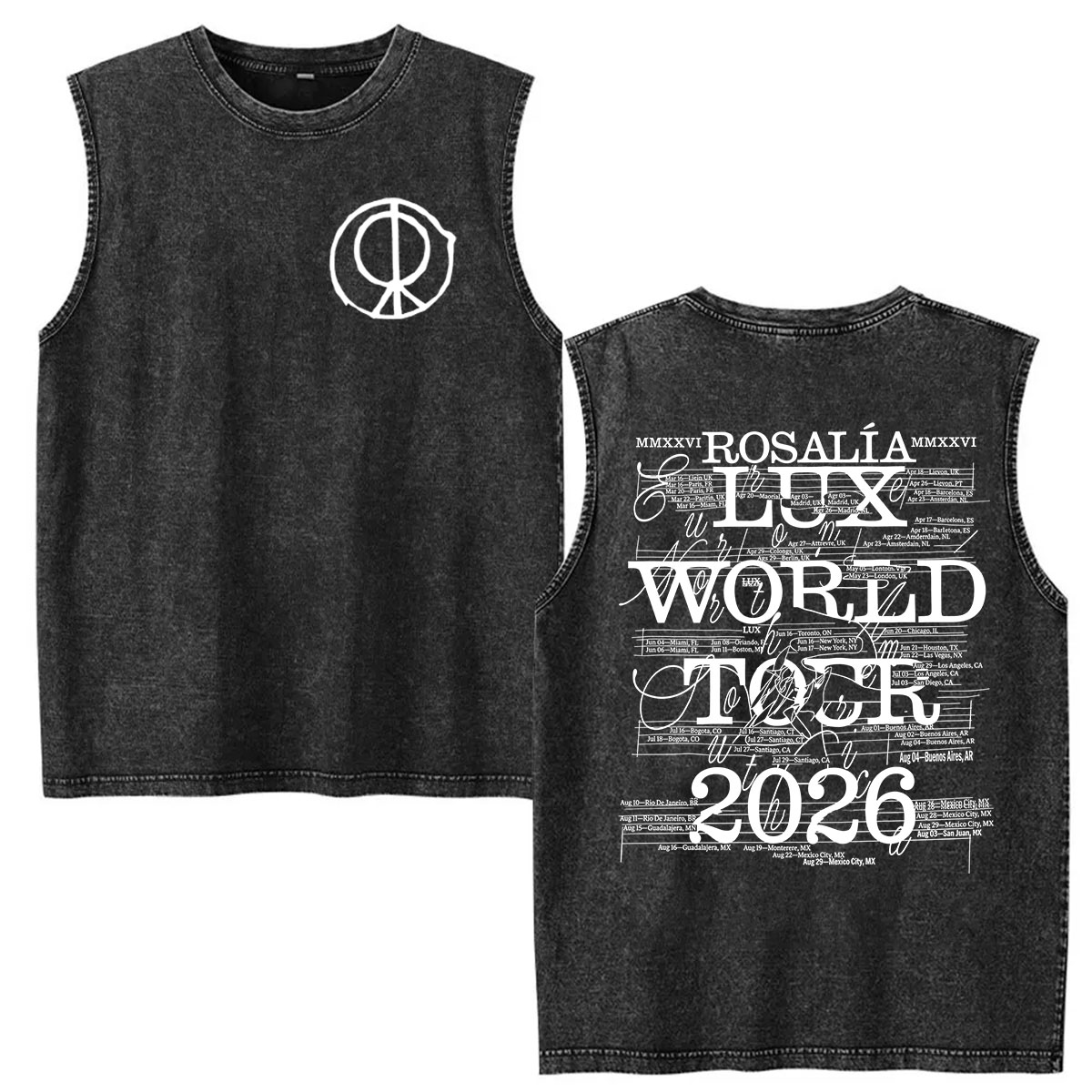 Vintage Fashion World - Vintage Washed Vest Rosalia Lux World