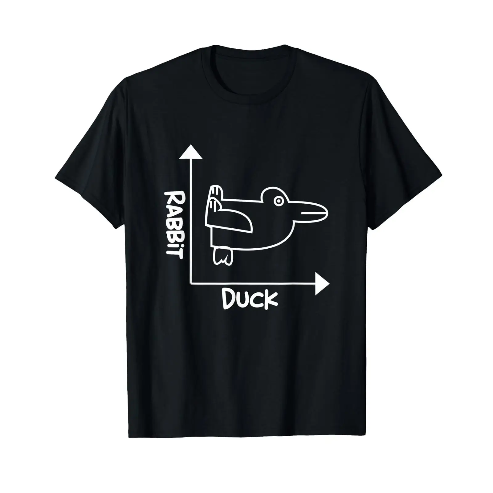 Vintage Fashion Drawings - Duck Rabbit Double Meaning Drawing Funny