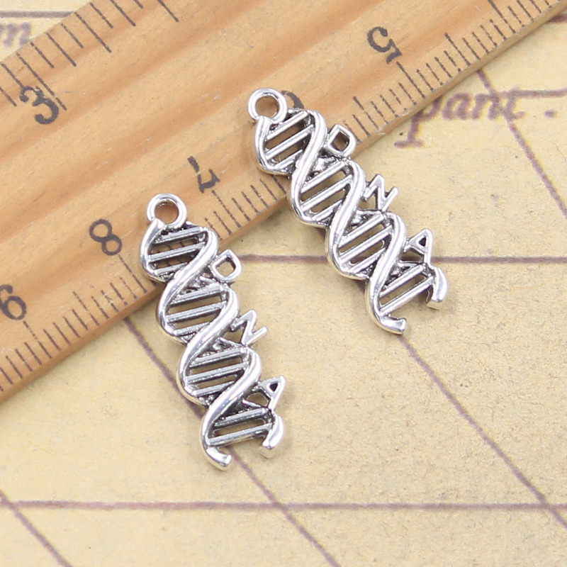 20pcs Charms deoxyribonucleic  - Vintage Fashion Finds ulasan dan harga