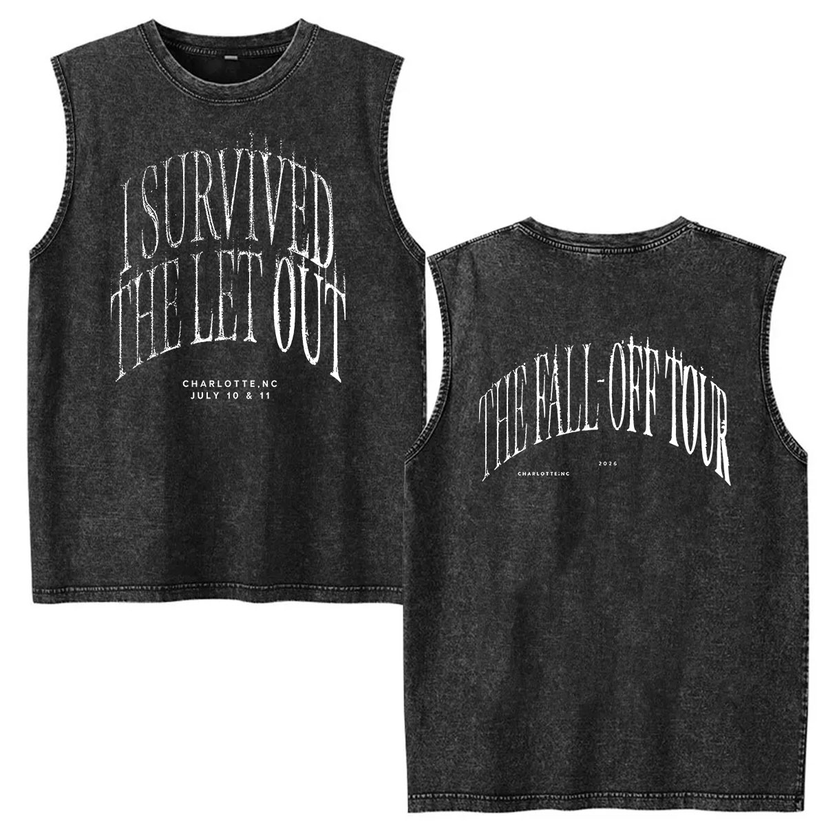 Vintage Washed Vest J.Cole The - Vintage Fashion World ulasan dan harga