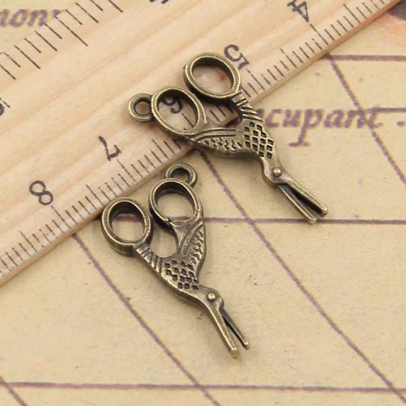 20pcs Charms Sewings Scissors  - Vintage Fashion Finds ulasan dan harga
