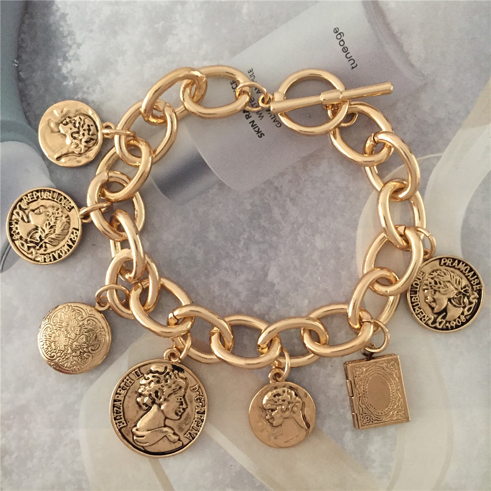 Bohemia Antique Gold Color Vin - Vintage Fashion Coloring Book ulasan dan harga