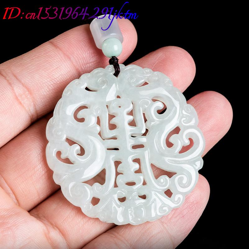 Burmese Jadeite Dragon Pendant - Vintage Fashion Jewelry Necklaces ulasan dan harga