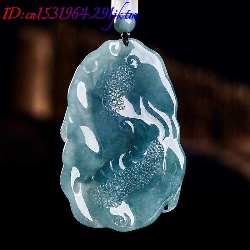 Natural Burmese Jadeite Dragon - Vintage Fashion Jewelry Necklaces ulasan dan harga