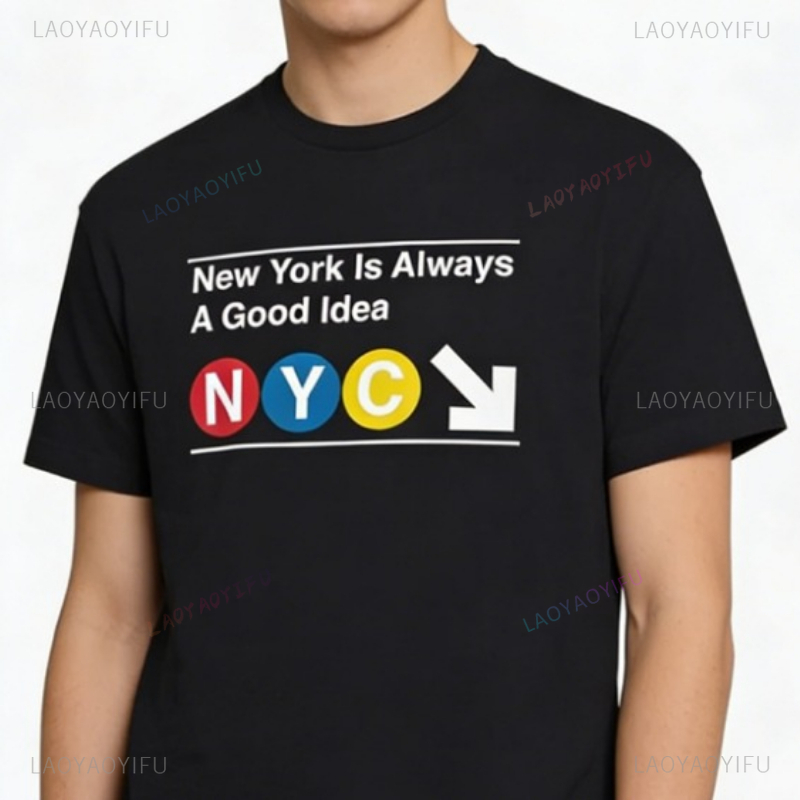 NYC Subway Sign Tshirt Unisex  - Vintage Fashion Nyc ulasan dan harga