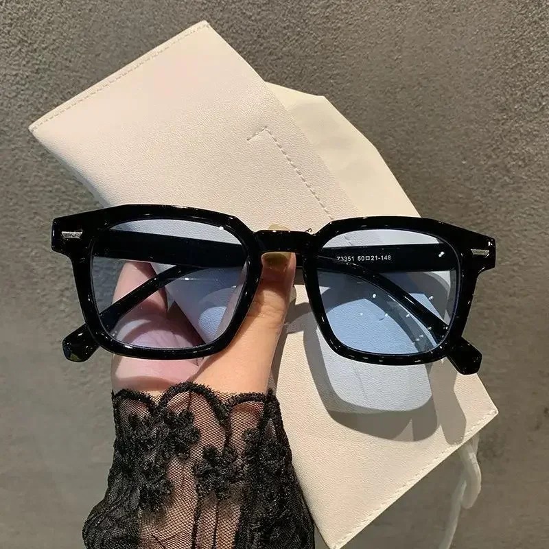 Men Rectangle Vintage Sunglass - Vintage Fashion Designer ulasan dan harga