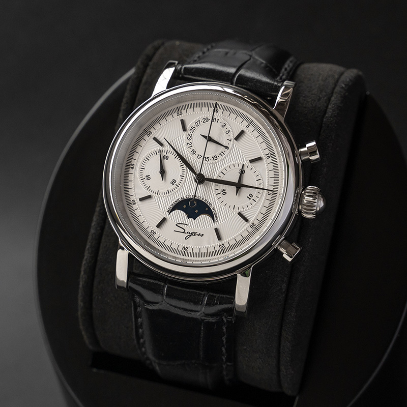 Sugess Men Watch Original Move - Vintage Fashion Complete ulasan dan harga