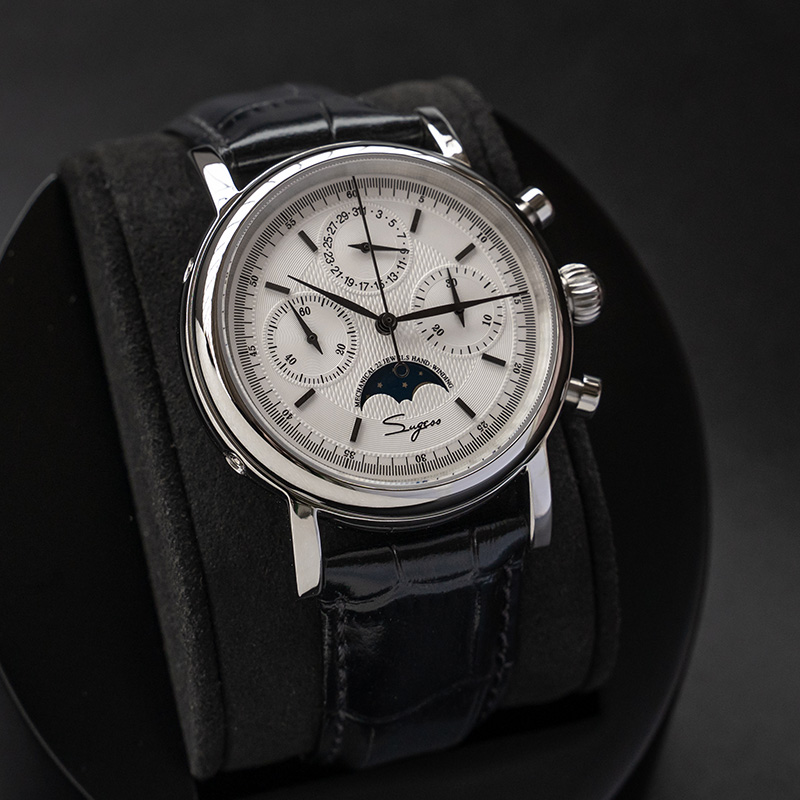 Sugess Men Watch Original Move - Vintage Fashion Complete ulasan dan harga