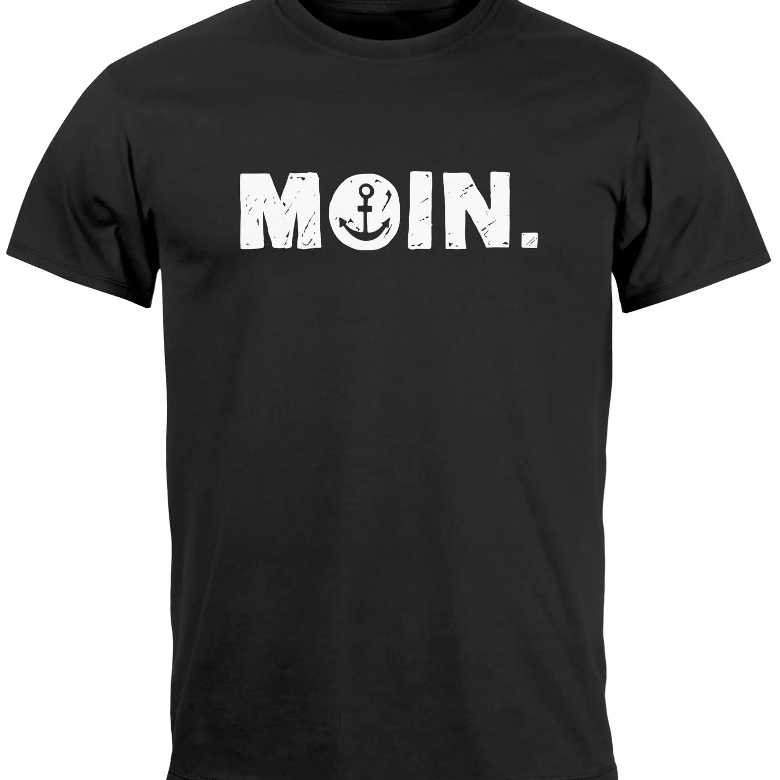 Neverless Men's T Shirt Letter - Vintage Fashion Hamburg ulasan dan harga