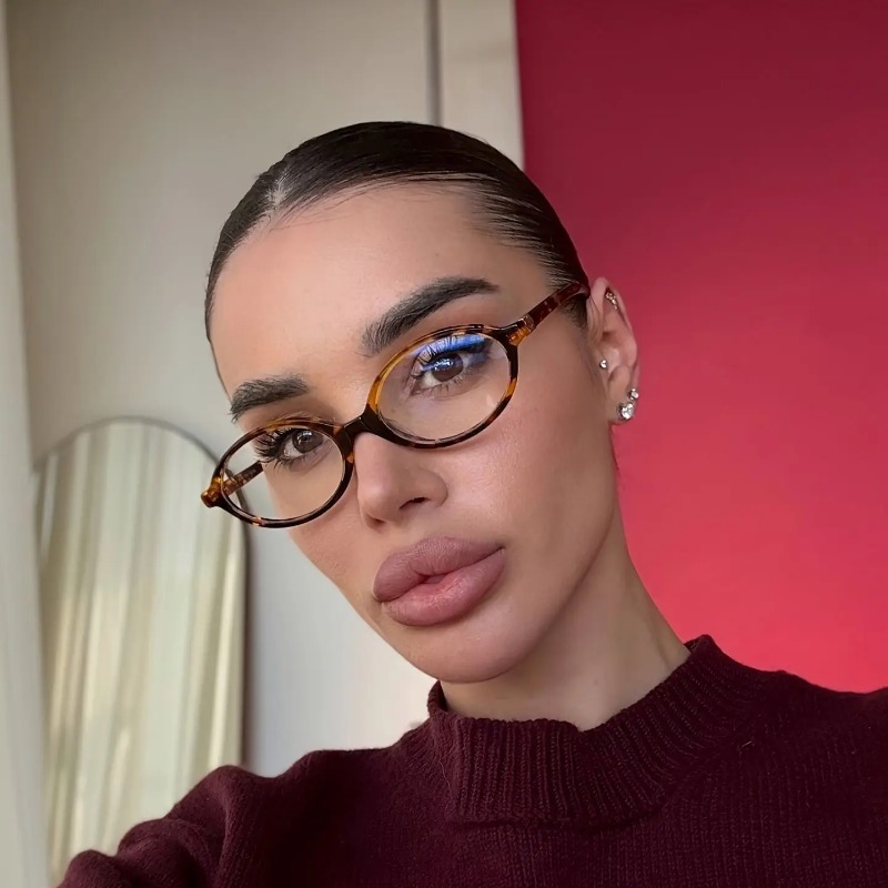 Vintage Oval Sunglasses Women  - Vintage Fashion Images ulasan dan harga