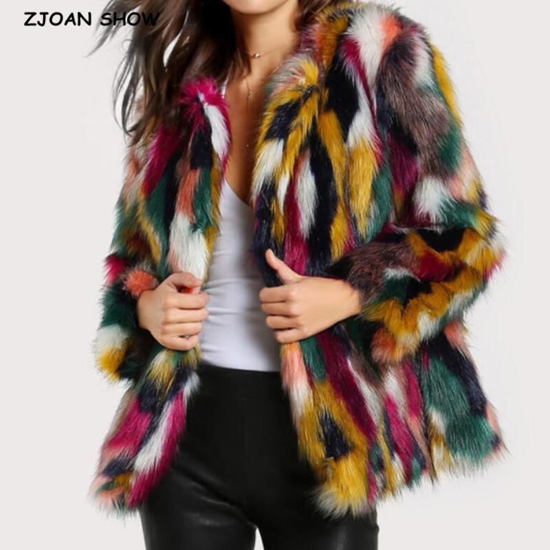 Fashion Contrast Multi Color F - Vintage Fashion Show ulasan dan harga