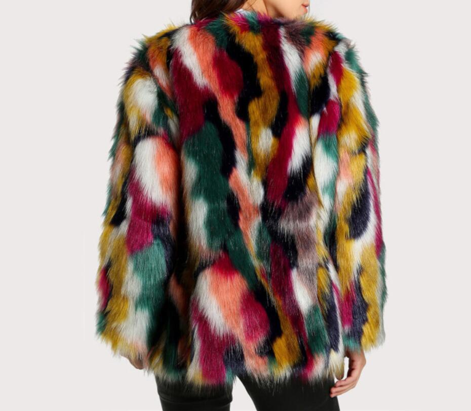 Fashion Contrast Multi Color F - Vintage Fashion Show ulasan dan harga