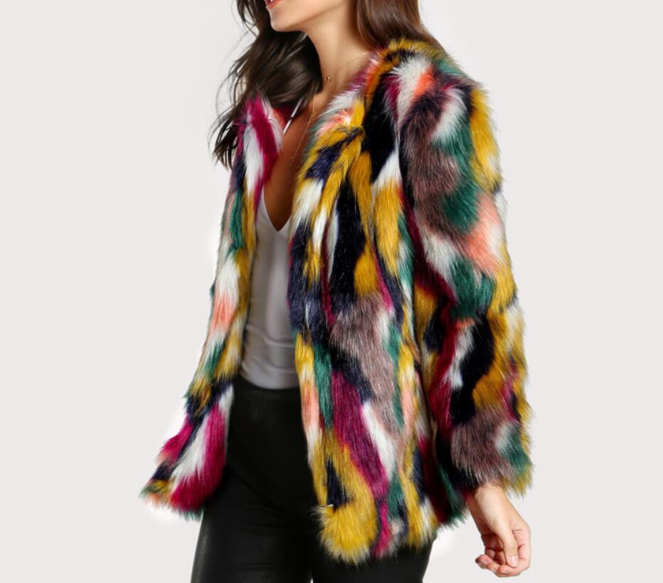 Fashion Contrast Multi Color F - Vintage Fashion Show ulasan dan harga