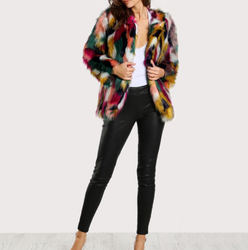 Fashion Contrast Multi Color F - Vintage Fashion Show ulasan dan harga