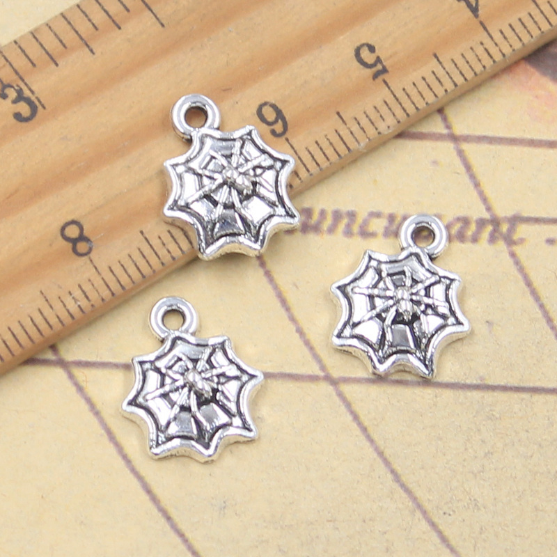 30pcs Charms Halloween Spider  - Vintage Fashion Finds ulasan dan harga