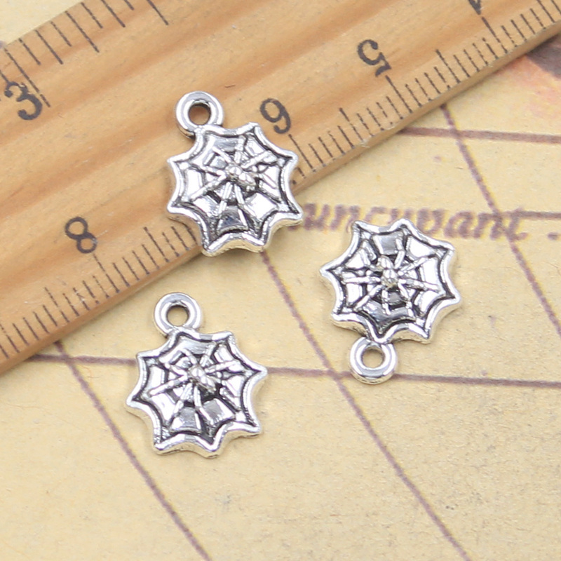 30pcs Charms Halloween Spider  - Vintage Fashion Finds ulasan dan harga