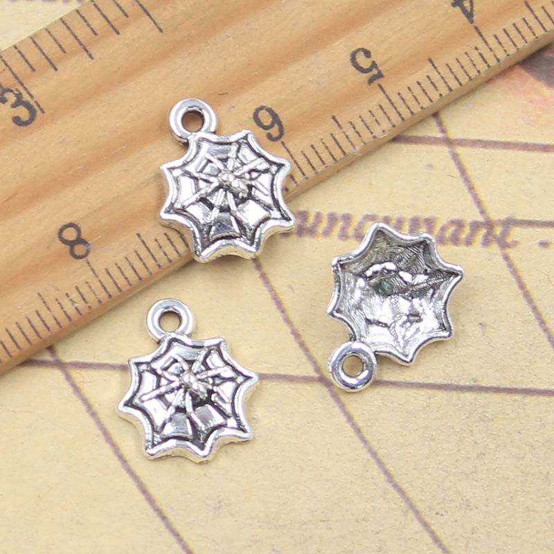 30pcs Charms Halloween Spider  - Vintage Fashion Finds ulasan dan harga