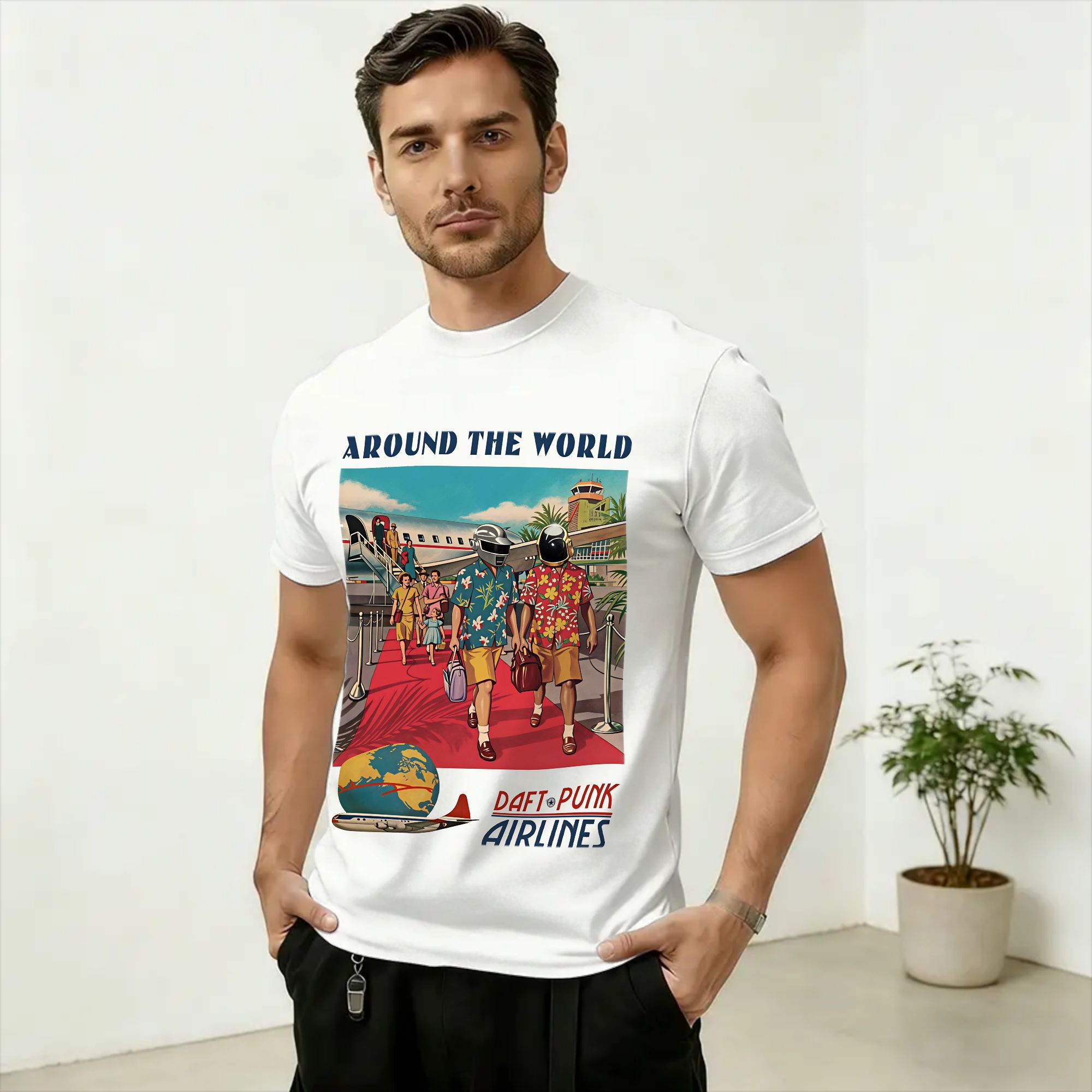 Vintage T Shirt Summer Daft Pu - Vintage Fashion World ulasan dan harga