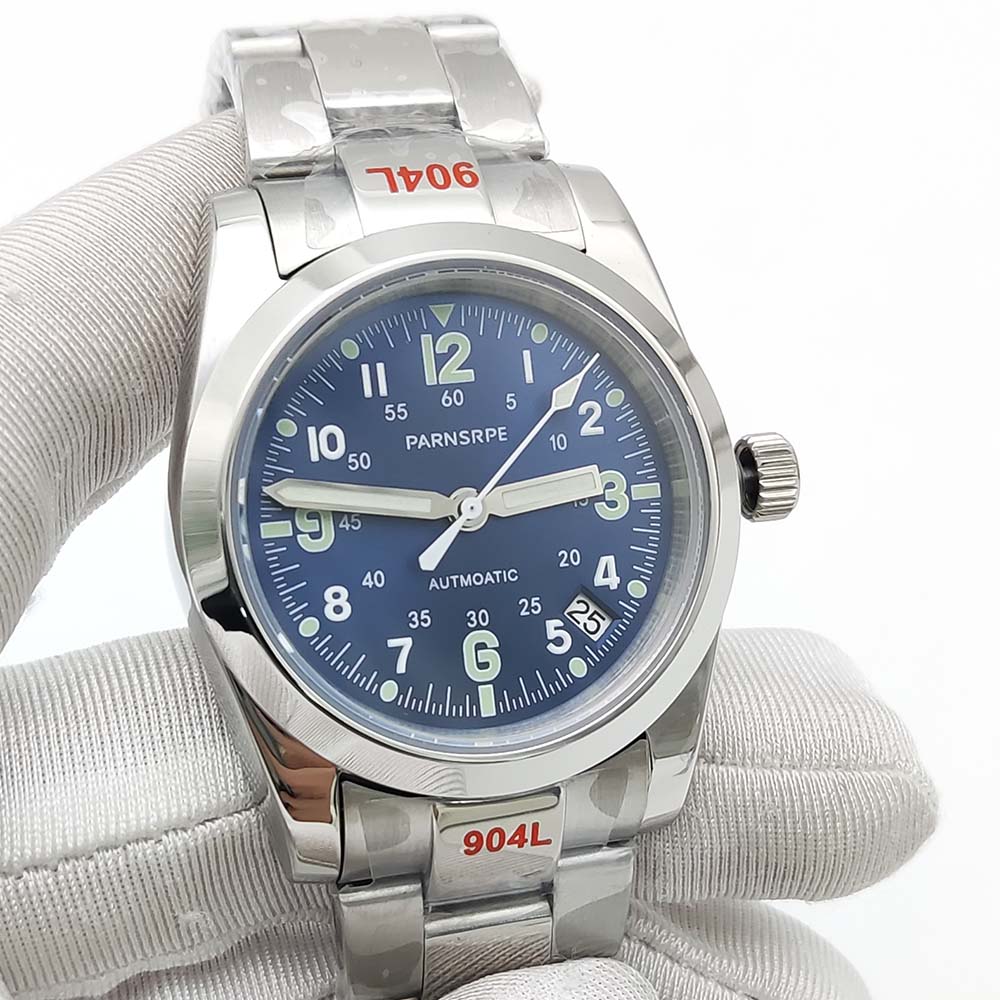 New 39mm Steel NH35 Automatic  - Vintage Fashion Complete ulasan dan harga