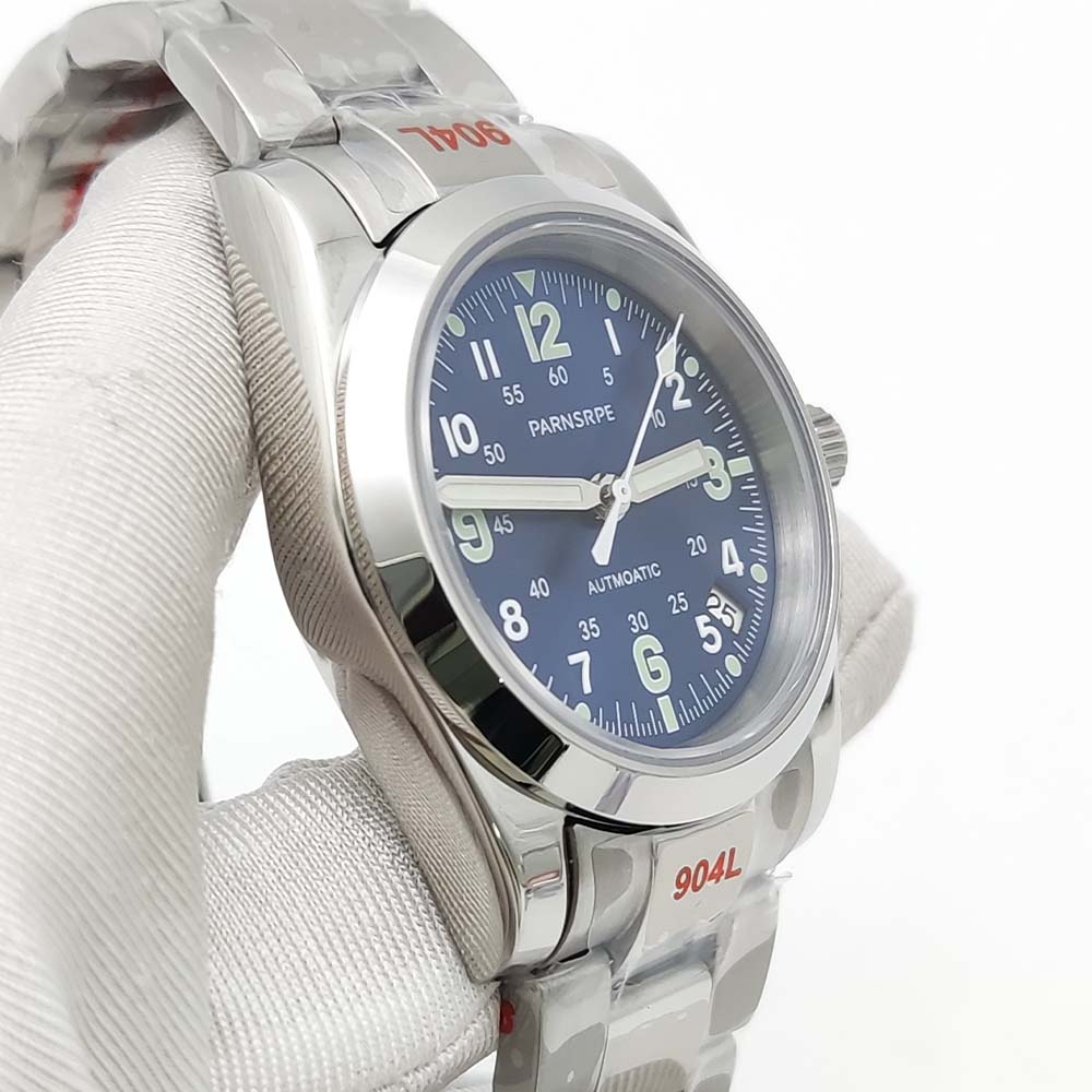New 39mm Steel NH35 Automatic  - Vintage Fashion Complete ulasan dan harga