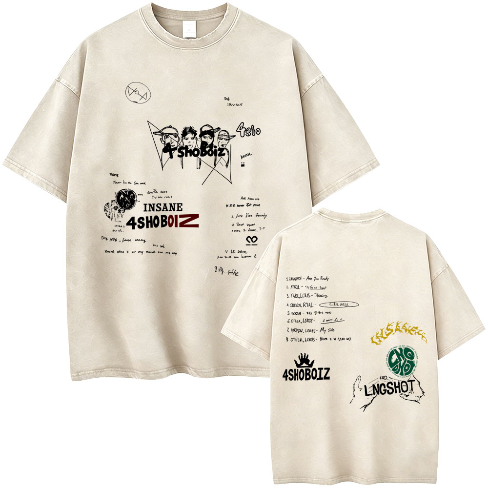 Washed Vintage Korean Band Lng - Vintage Fashion World ulasan dan harga