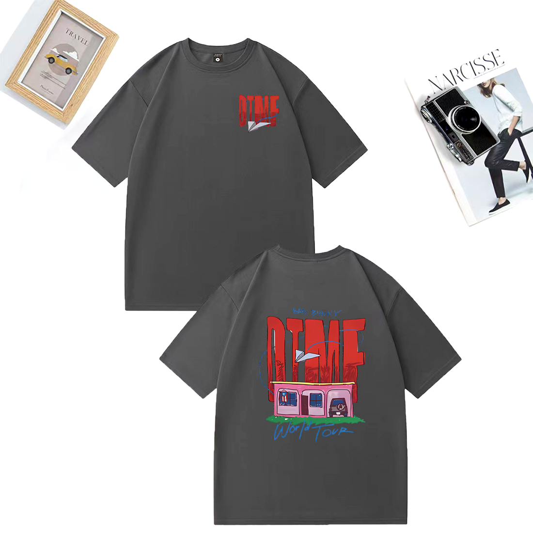 Singer Bad Bunny DTMF World To - Vintage Fashion World ulasan dan harga