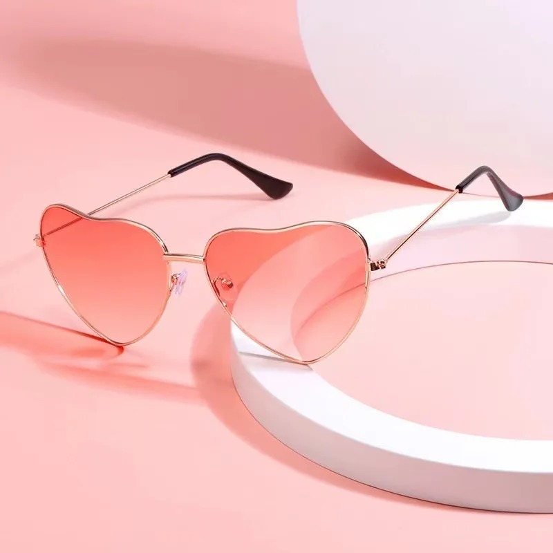 Fashion Heart Shaped Metal Sun - Vintage Fashion Images ulasan dan harga