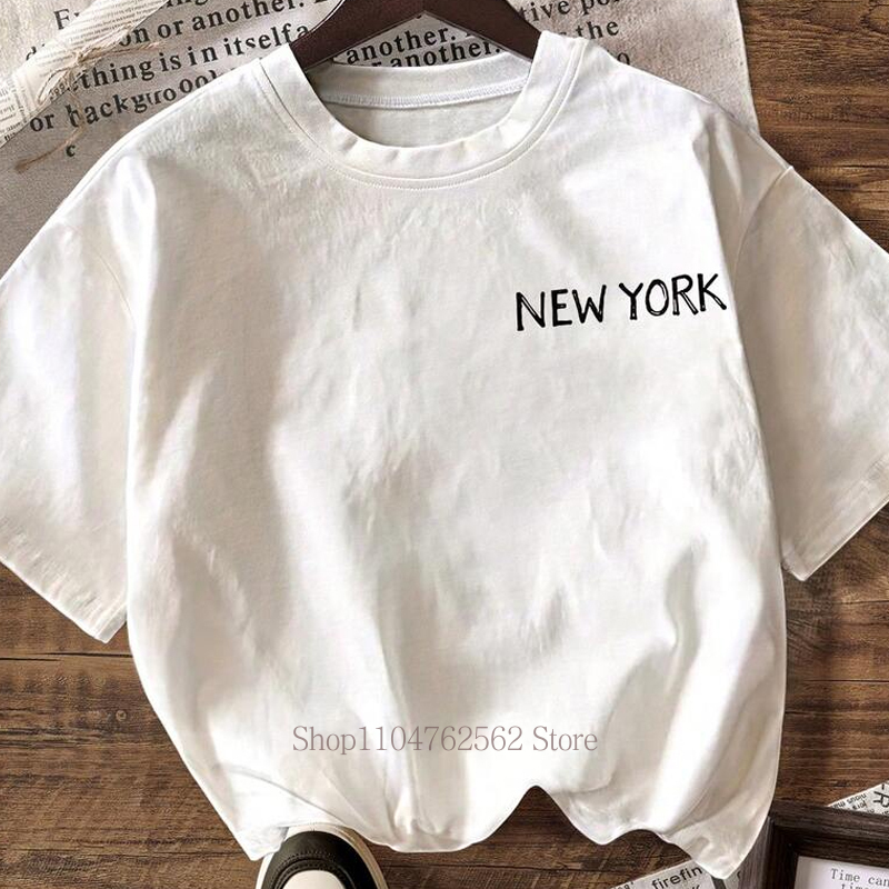 New York City Pattern Print T- - Vintage Fashion New York ulasan dan harga