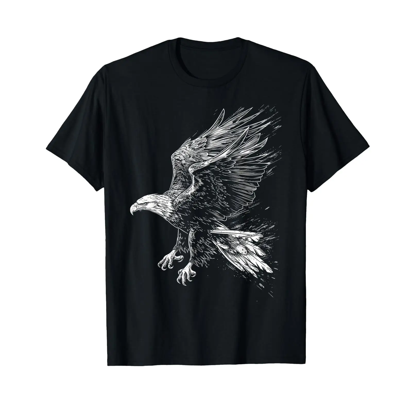 Eagle Drawing Animal Art T Shi - Vintage Fashion Drawings ulasan dan harga