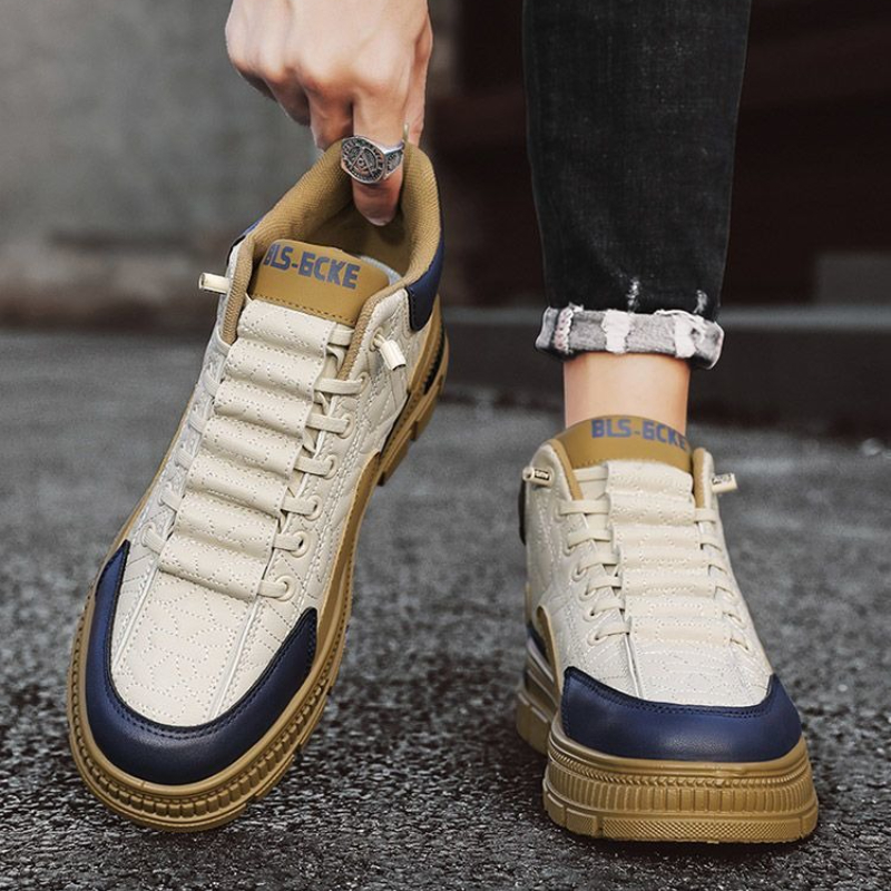 Slip-On Platform Men's Boots S - Vintage Fashion Designer ulasan dan harga
