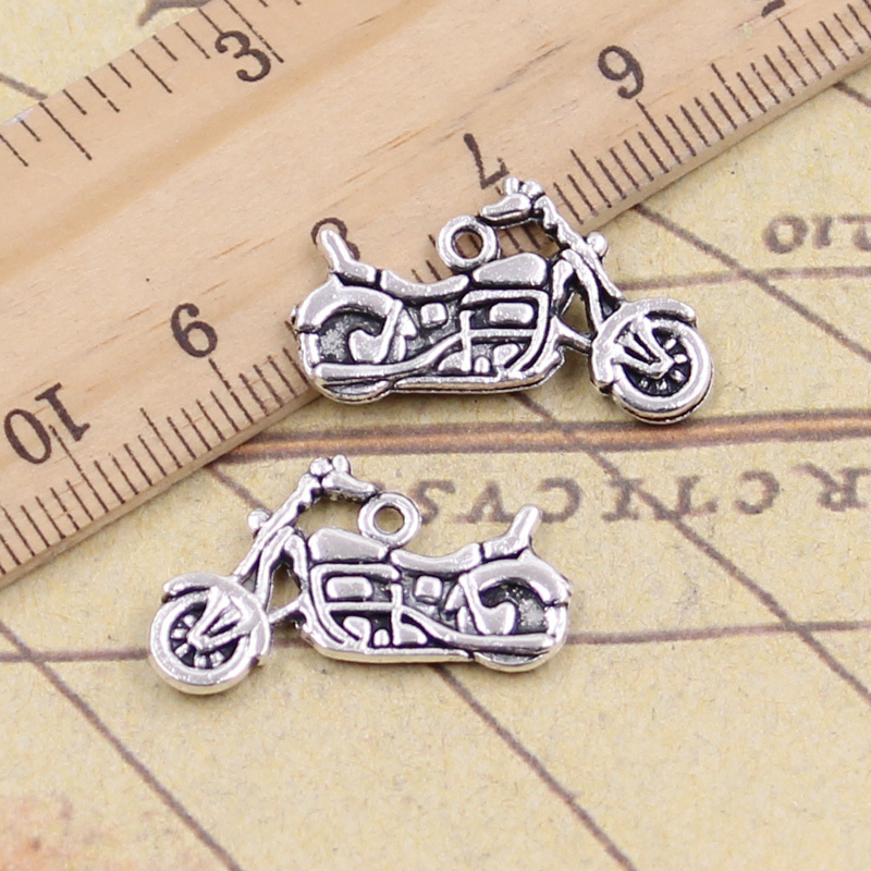 20pcs Charms motorcycle scoote - Vintage Fashion Finds ulasan dan harga