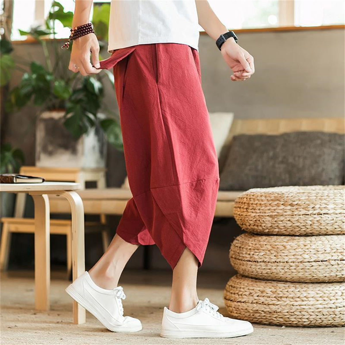 4XL Baggy Harem Pants Men 2026 - Retro Track Pant ulasan dan harga