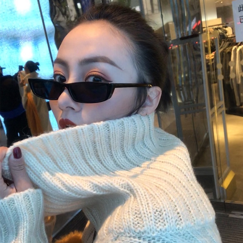 Small Rectangle Sunglasses Fas - Vintage Fashion Images ulasan dan harga