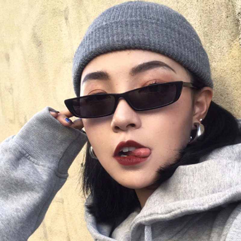 Small Rectangle Sunglasses Fas - Vintage Fashion Images ulasan dan harga