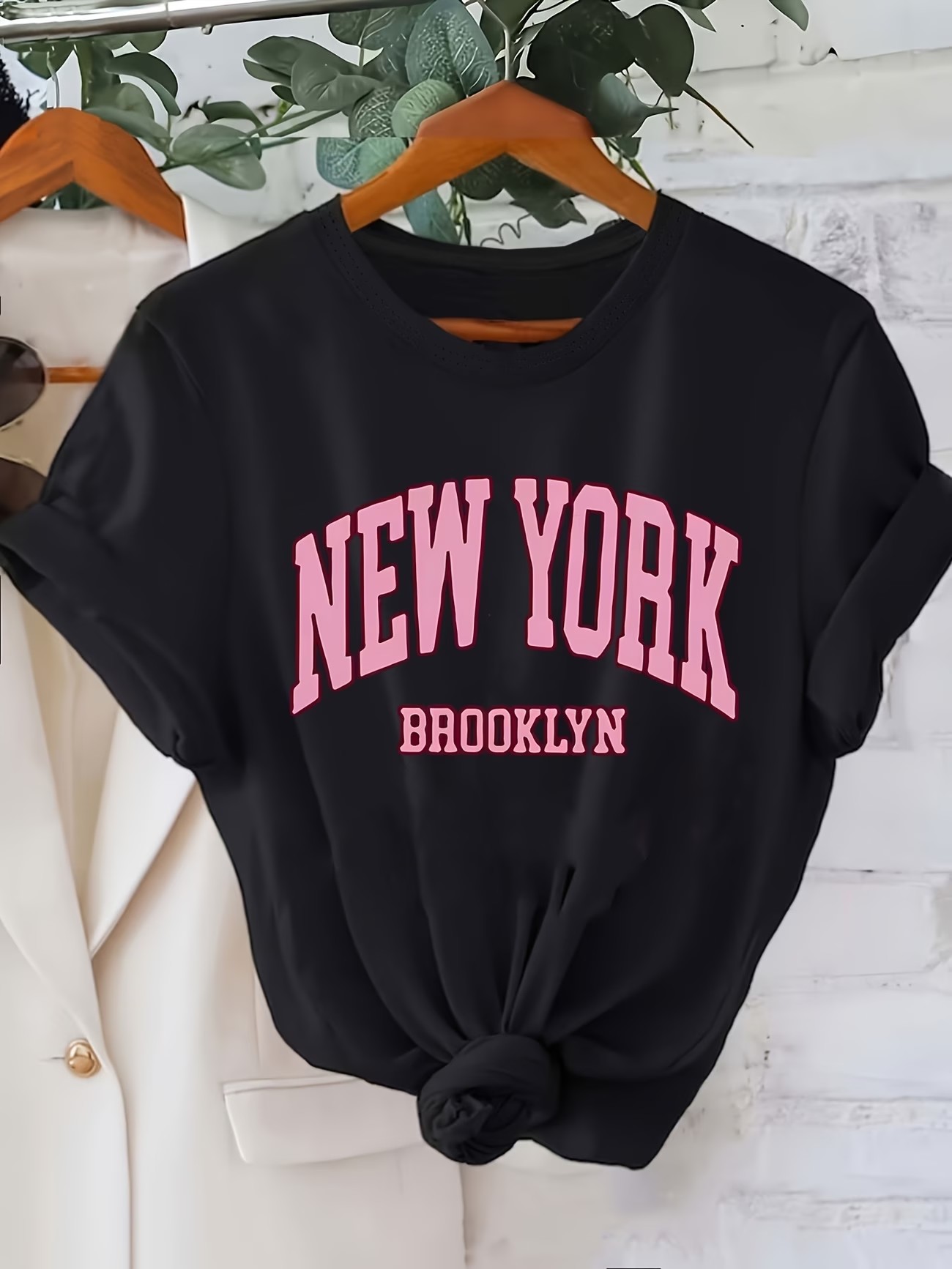 Fashion T-shirt New York Brook - Vintage Fashion New York ulasan dan harga