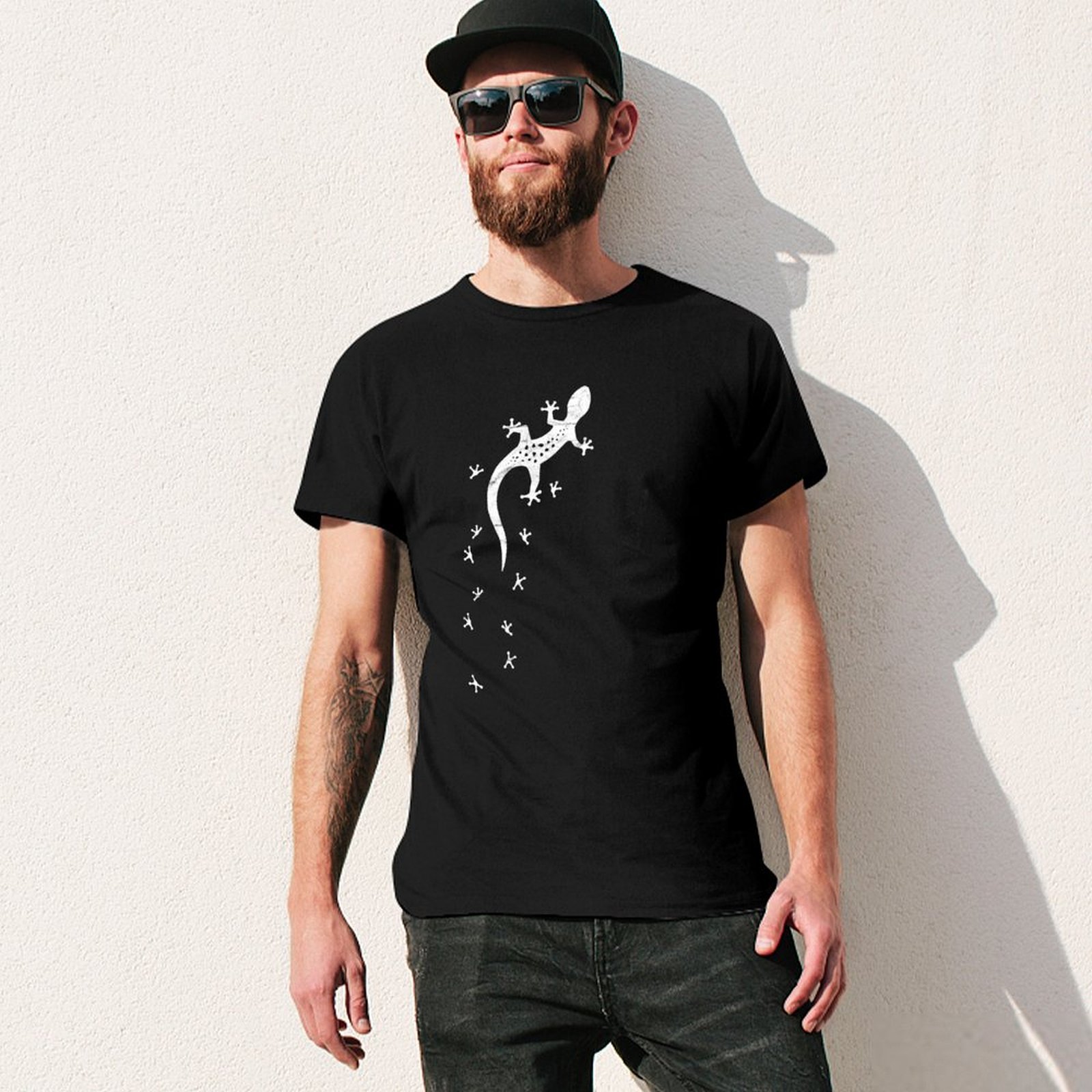 Retro Lizard Drawing With Trac - Vintage Fashion Drawings ulasan dan harga