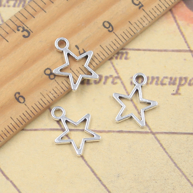 30pcs Charms Hollow Lovely Sta - Vintage Fashion Finds ulasan dan harga