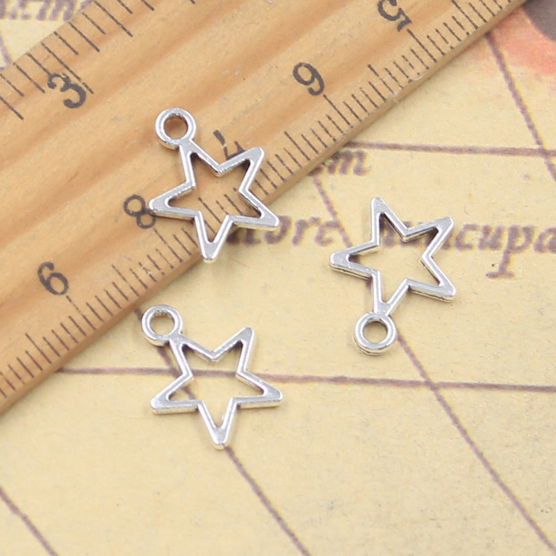 30pcs Charms Hollow Lovely Sta - Vintage Fashion Finds ulasan dan harga